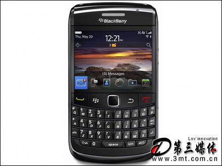 黑莓手机: 全键OS6.0黑莓Bold 9780将推无摄像头版