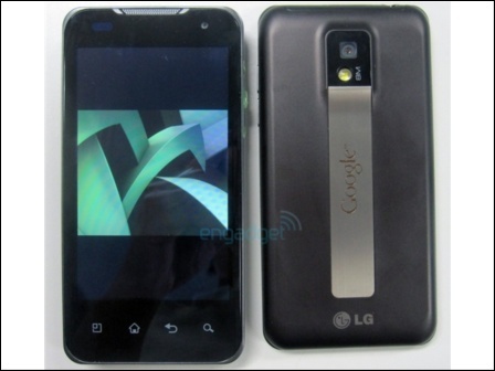 LG手机: 配Tegra 2平台 LG双核安卓手机真机曝光