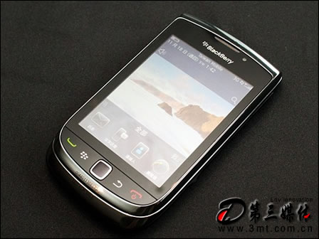 黑莓手机: 首款OS6.0智能 触键双控黑莓Torch台湾售